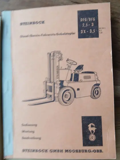 Gabelstapler Steinbock
