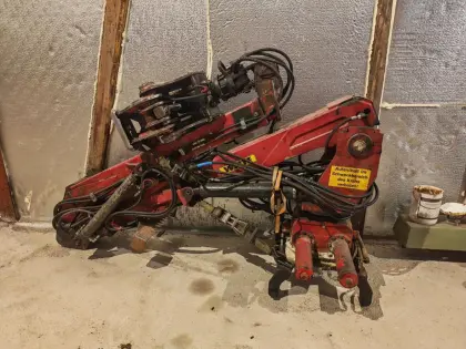 Rückekran Welte SRK6 Holz Forst Kran Welte SRK6