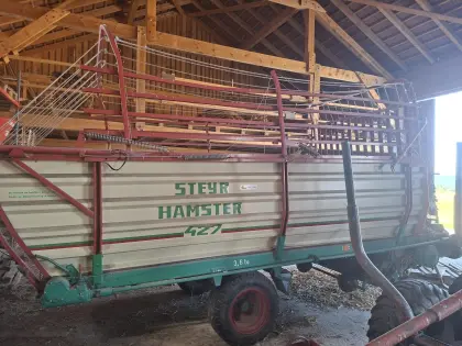 Steyr Hamster 427 Ladewagen