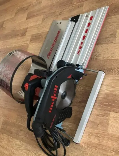 Mafell KSS 80 Ec / 370 Kapp- und Handkreissäge mit Führungsschiene FX 140