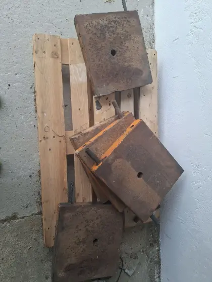 Gewichtsplatten