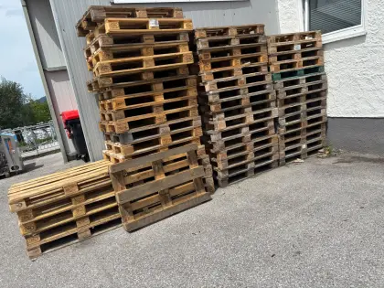 Europaletten zu verkaufen