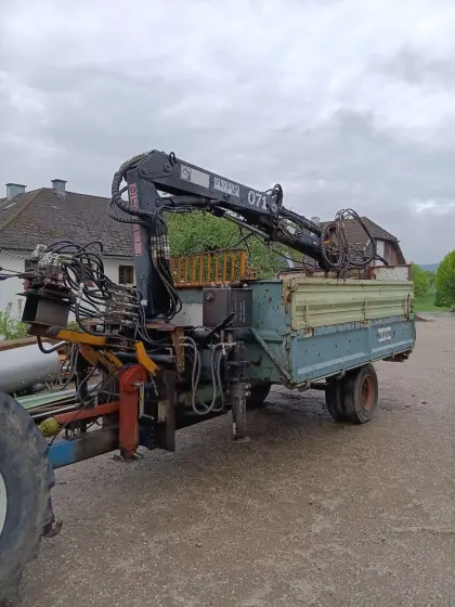Traktor-Kranwagen inkl. Werkzeug Hiab 071