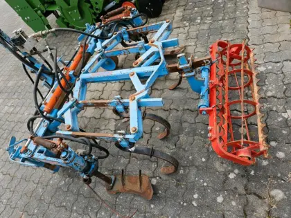 Cultivator mit Flachschar, Stockräumer, Röll, Clemens