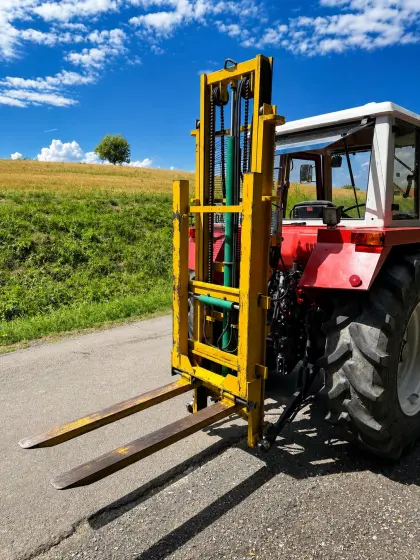 Heckstapler, Hubmast Agromet