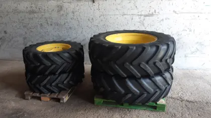 Verkaufe Kompletträder MICHELIN 380/70 R24, 480/70 R34