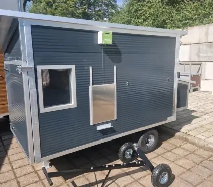 Mobiler Hühnerstall