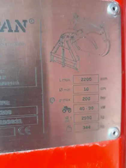 Rückezange Kirpan KL 2200