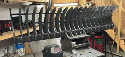 Roderechen, Baggerrechen, Bausatz