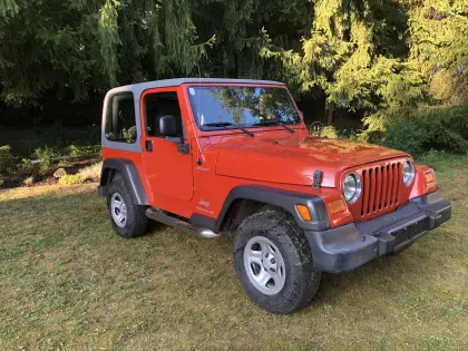 Verkaufe Jeep Wrangler TJ 2,4 Sport, Klima, Softtop, Hardtop