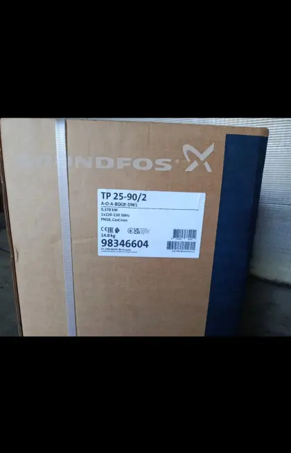 Grundfos TP 25/90, TP 25/50, CR 4/80, CR 4/100