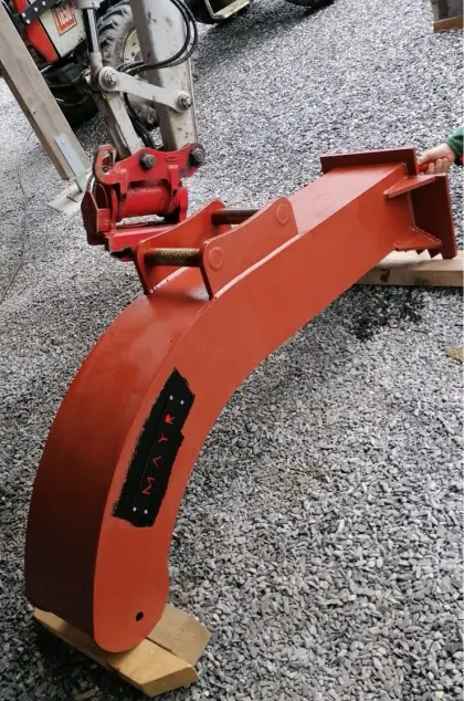 Bagger-Schreitfuß für Holzzange