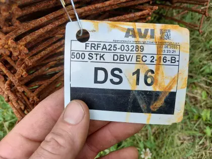 Distanzstreifen Baustahl