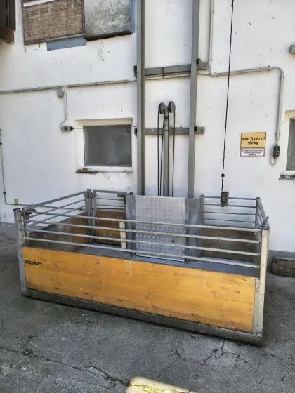 Lastenaufzug, Nutzlast 500 kg