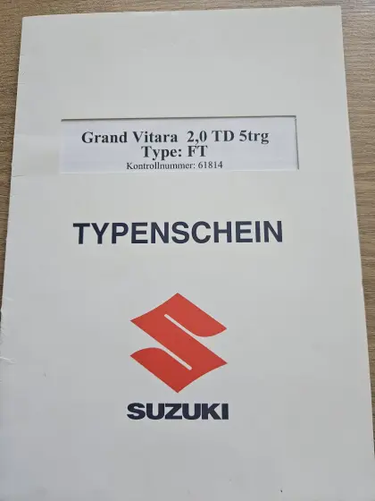 Suzuki Vitara 2,0 TD Grand Vitara 2,0 TD 5trg