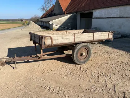Anhänger Einachser, Streuscheiben Rauch Axis 30.1