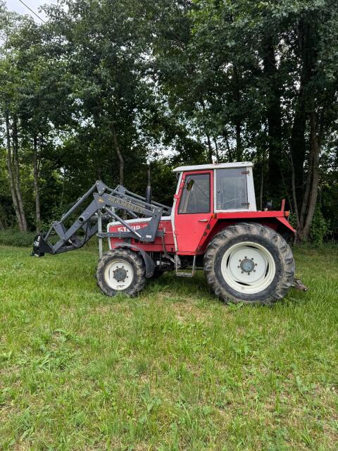 Steyr 8070a SK1 Allrad, 64 PS, Mammut Frontlader HLP 110
