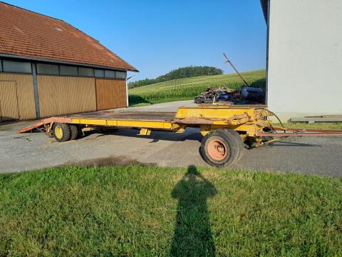 Tieflader 16t Baggertieflader Ballenwagen