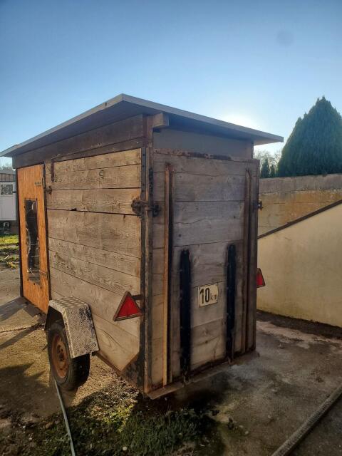 Mobiler Hühnerstall, Viehwagen