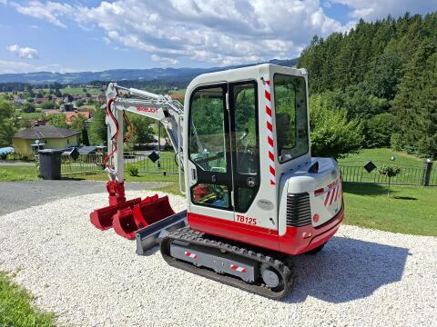 Takeuchi TB125, Powertilt, 3x Löffel, Takeuchi TB125