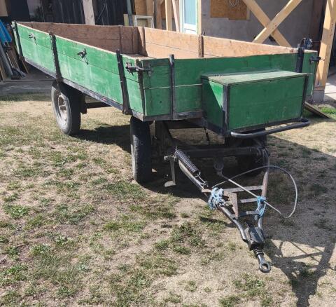 2-Achs Anhänger Gummiwagen