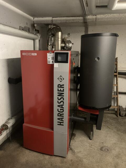 Heizung Hargassner Pelletskessel 90 kW Eco PK