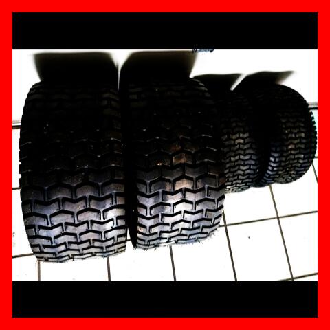 23.0 x 10.5 Reifen, 16.0 x 7.5 Carlisle Original, MTD Turf Saver