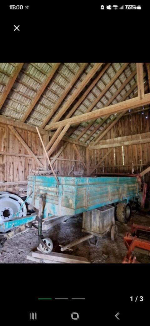 Miststreuer Kirchner 4 t Nutzlast