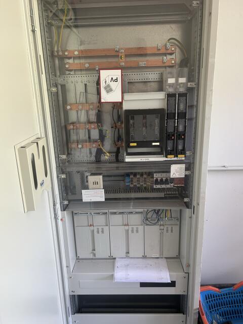 Wandlermessschrank PV-Anlage