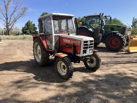 Steyr 8070 Traktor mit HAUER-Frontlader zu verkaufen! Steyr 8070