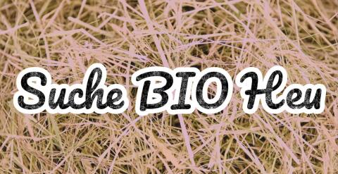Suche Bio Heu