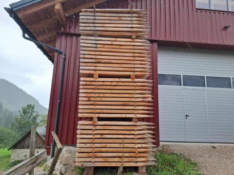 Lärchenstipfel, Hagsteher, Weidepfähle
