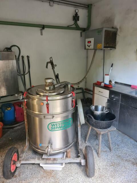 250 l Milchtank mit Kühlung WET100R