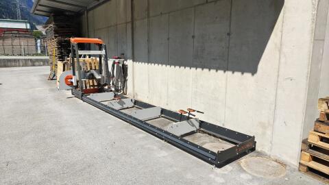 Logosol Bandsäge 4,6 kW Motor, nur ca. 8 Bstd.!