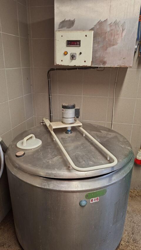 500 l Milchtank mit Kühlung