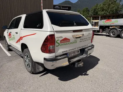 Toyota Hilux 2,4 D-4D Doppelkabine mit Hardtop