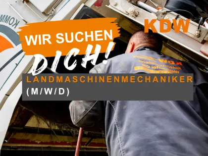 Landmaschinenmechaniker (m/w/d) Vollzeit oder Teilzeit