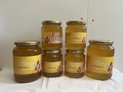 Honig zu verkaufen
