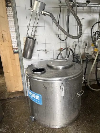 Verkaufe Milchtank mit Kühlung