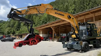 Baggerprozessor Hyundai HW210 x Timbernator TST60H, Bj. 2017