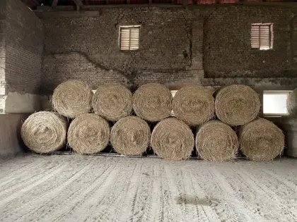 Weizenstroh Rundballen Dm. 1,30 m