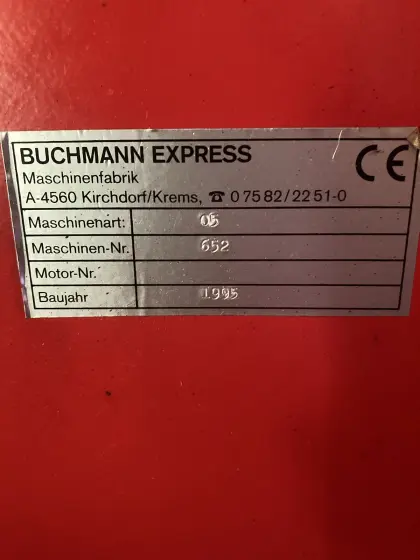 Standhäcksler Buchmann