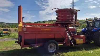 Moty KE 3.000 Kürbiserntemaschine sofort einsatzbereit