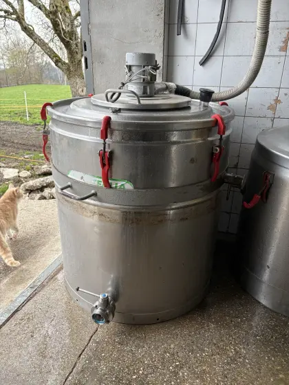 Verkaufe Milchtank mit Kühlung
