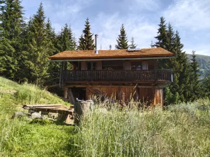 Almhütte in Alleinlage