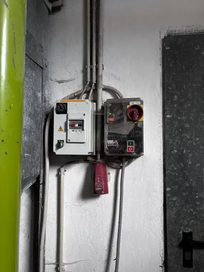 Gruber Mischanlage mit Ley Hammermühle