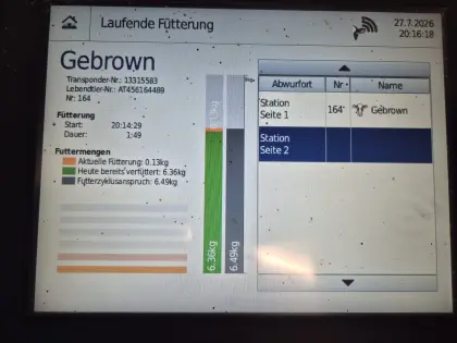 Wasserbauer Kraftfutterstation (Doppelstation) ab Dezember