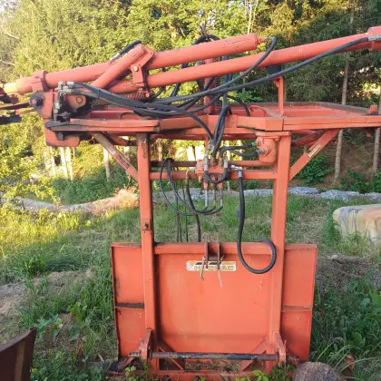 Siloblockschneider, Feldspritze