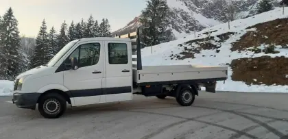 VW Crafter Pritsche Doppelkabine, neues Pickerl