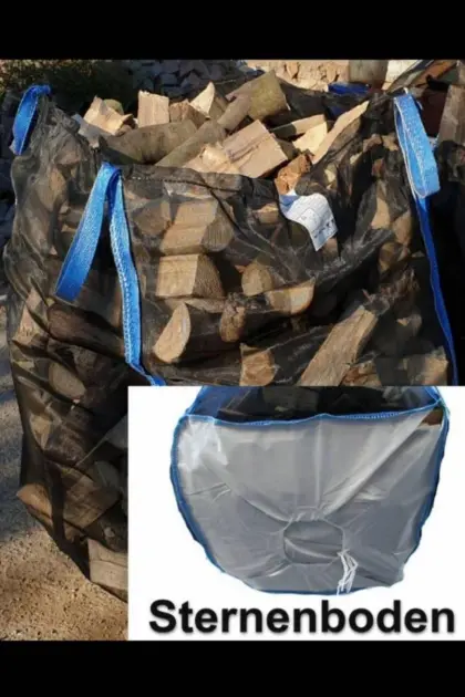 Holz-Bigbag, Holzbag, Woodbag, 14 Stk.